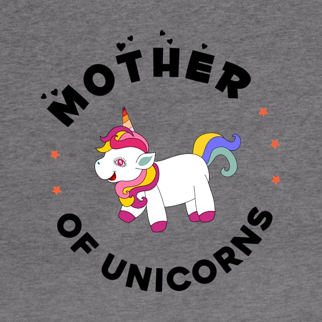 Mother of unicorns by Parrot Designs